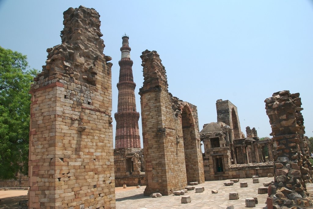 Qutub Minar in Delhi - India